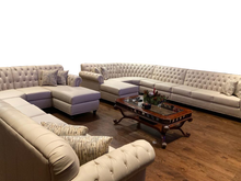 Load image into Gallery viewer, Casa Leather signature sectional sofa (8 + 8 seater)